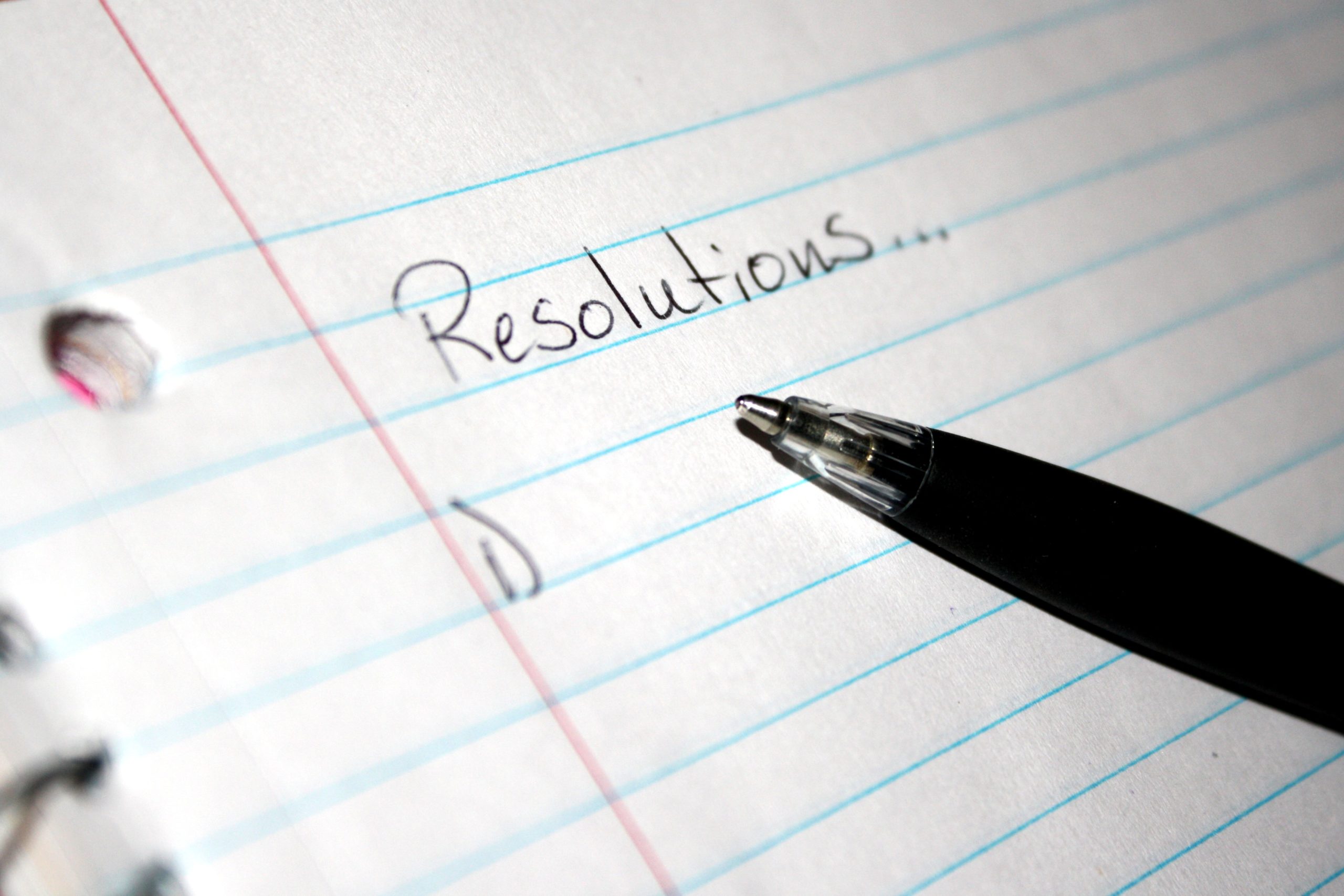 New years resolutions caring for elderly