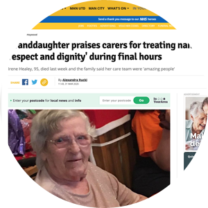 Prestige Nursing + Care Featured in the Manchester Evening News